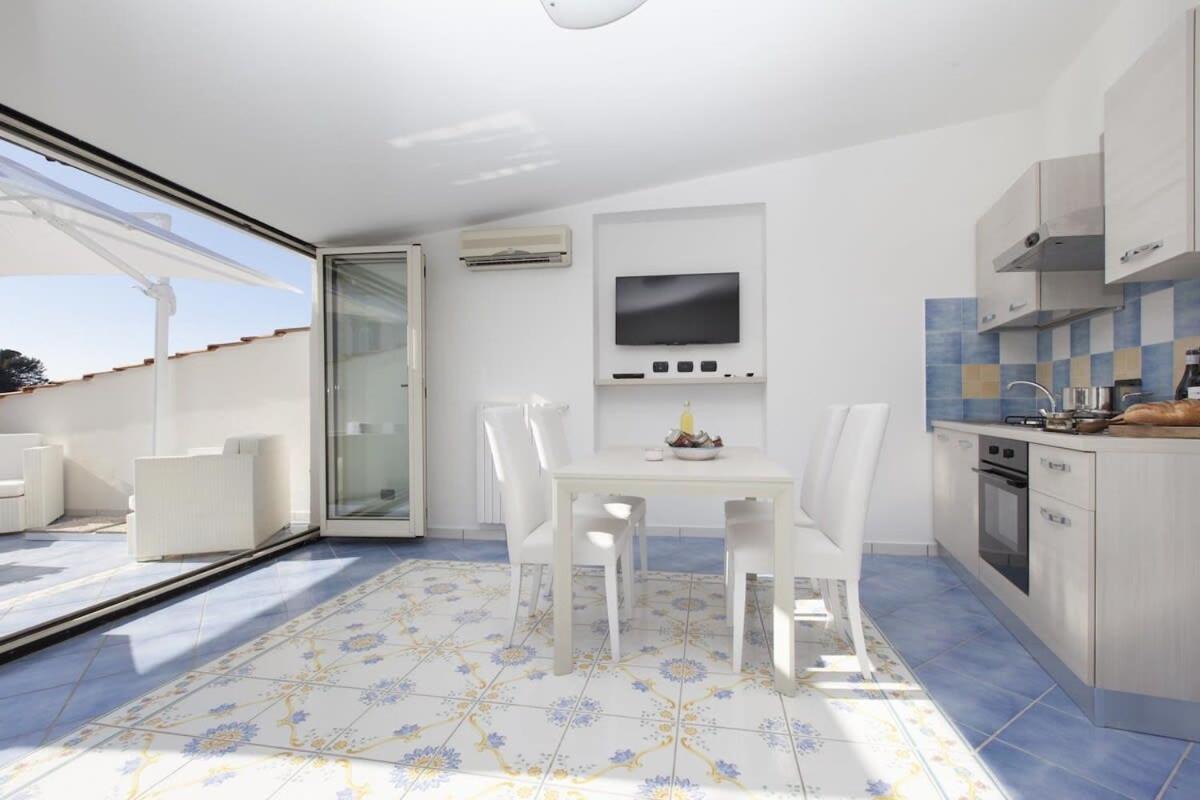 Apartmán Tetto Bianco Massa Lubrense Exteriér fotografie